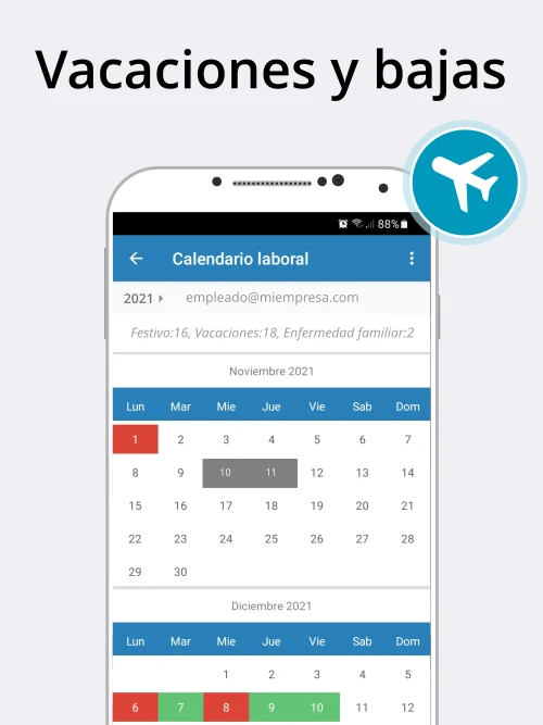 Reloj Laboral screenshot