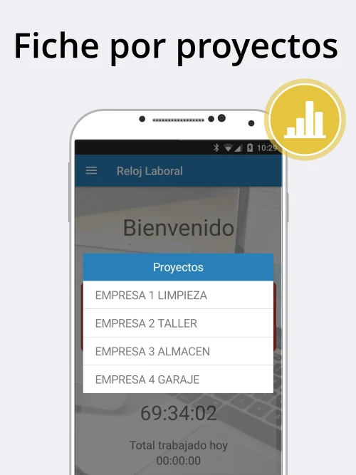Reloj Laboral screenshot